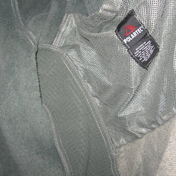 US Army Cold Weather Fleece Jacket Polartec 100 XL ECWS Gen III Pre-owned - Picture 4 of 5